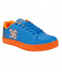 Vostro B166 Royal Blue Orange Men Casual Shoes VSS0178